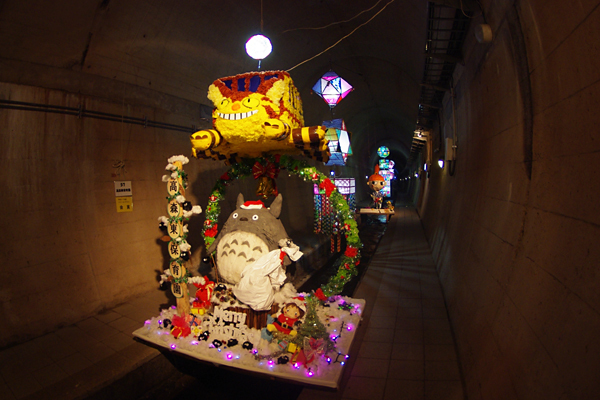 高森湧水トンネル〜クリスマスツリー３
